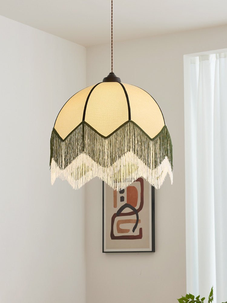 Velario Fringe Dome Pendant Light - Vakkerlight