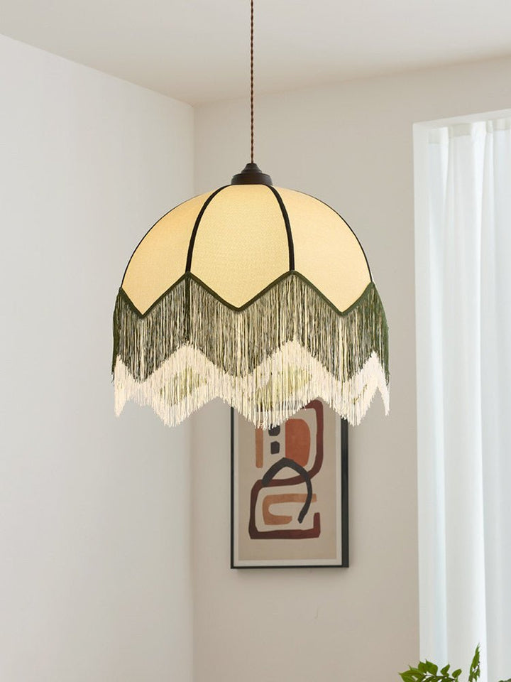 Velario Fringe Dome Pendant Light - Vakkerlight
