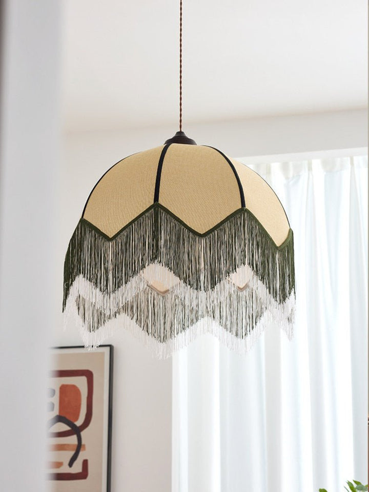 Velario Fringe Dome Pendant Light - Vakkerlight