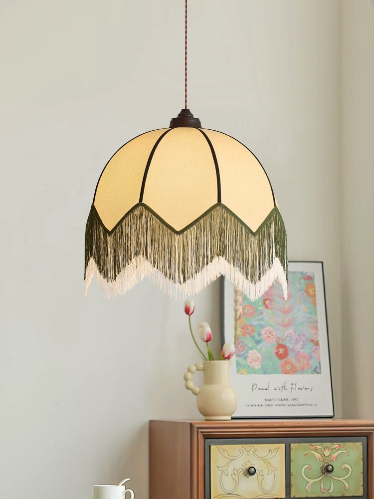 Velario Fringe Dome Pendant Light - Vakkerlight