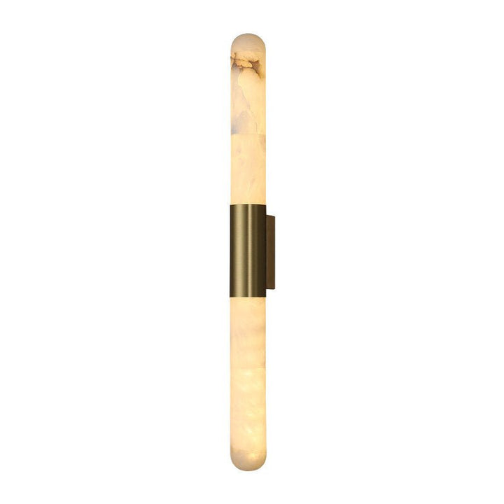 Velin Alabaster Tube Wall Sconce - Vakkerlight