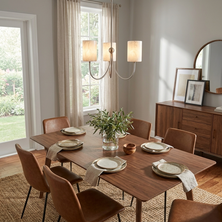 Velmora Alabaster Chandelier
