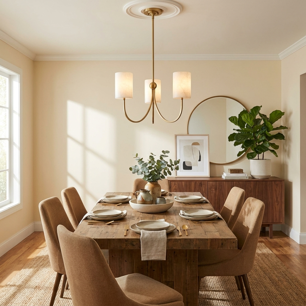 Velmora Alabaster Chandelier