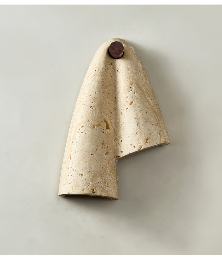 Velo Draped Stone Sconce - Vakkerlight
