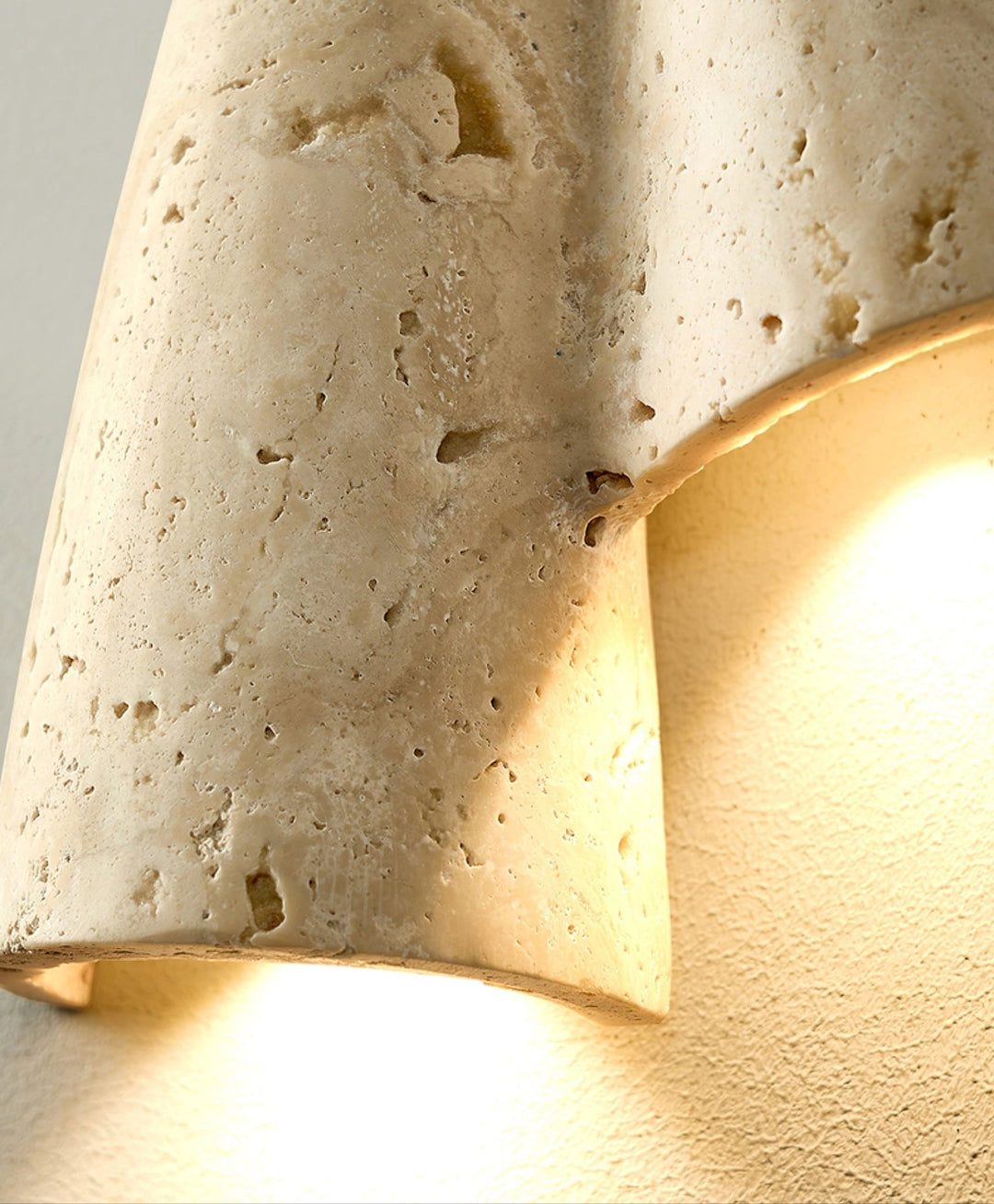 Velo Draped Stone Sconce - Vakkerlight