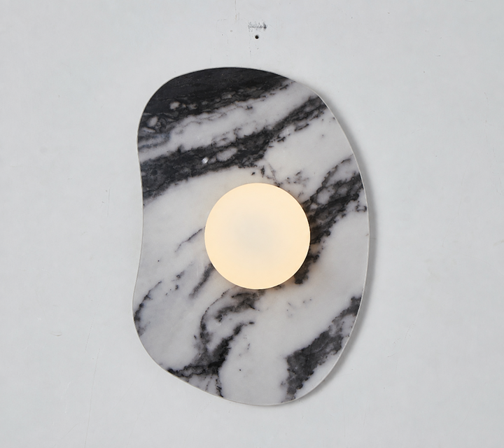 Velora Stone Oval Wall Sconce