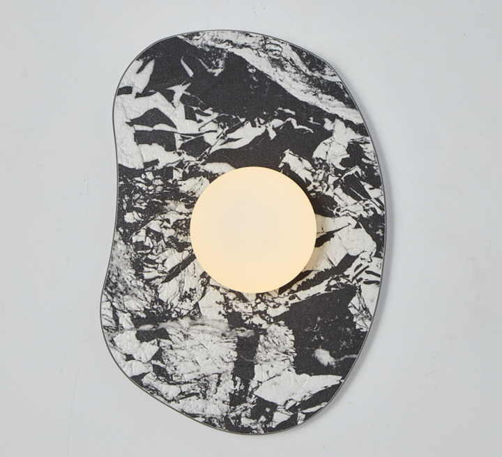 Velora Stone Oval Wall Sconce