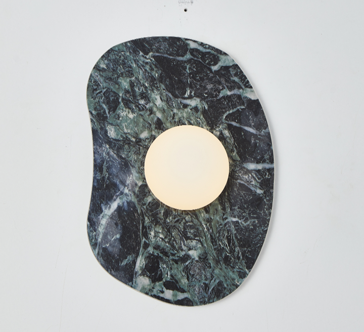 Velora Stone Oval Wall Sconce