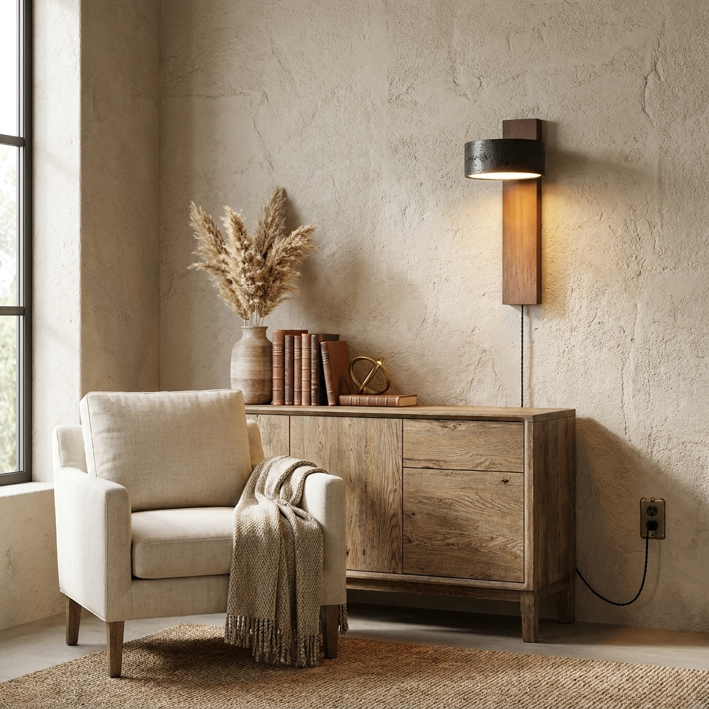 Vera Plug-in Wall Sconce