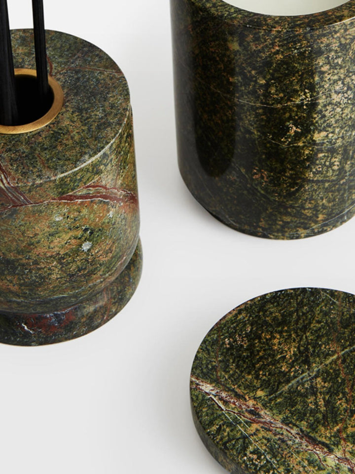 Verdant Stone Candle Holder - Vakkerlight