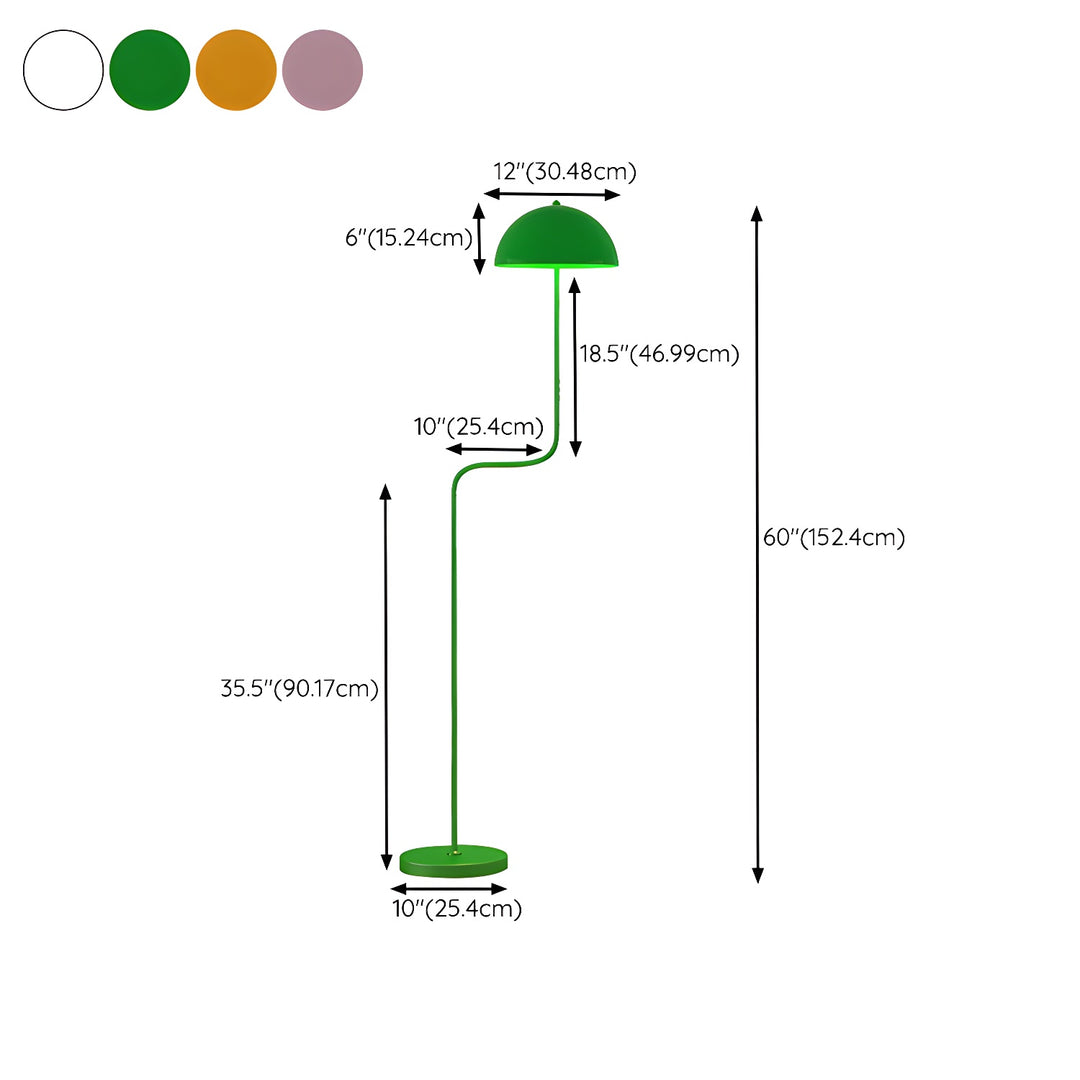 Verdant Arc Floor Lamp - Vakkerlight