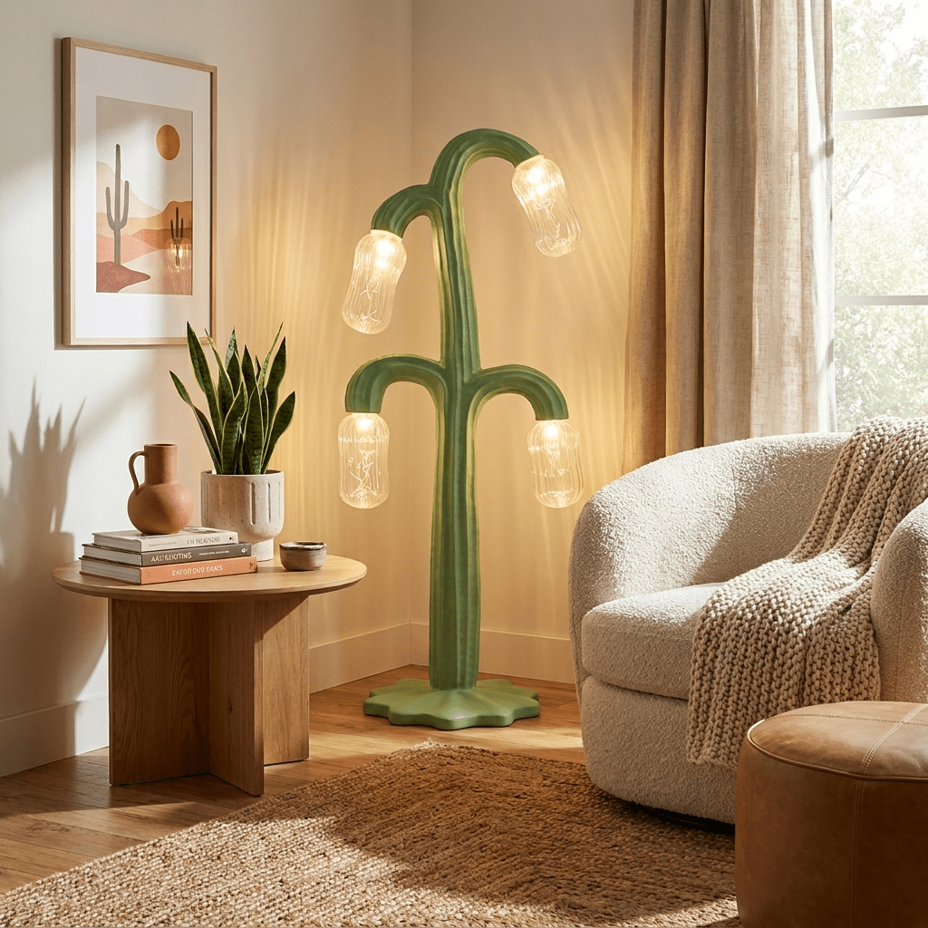 Verdant Bloom Floor Lamp - Vakkerlight
