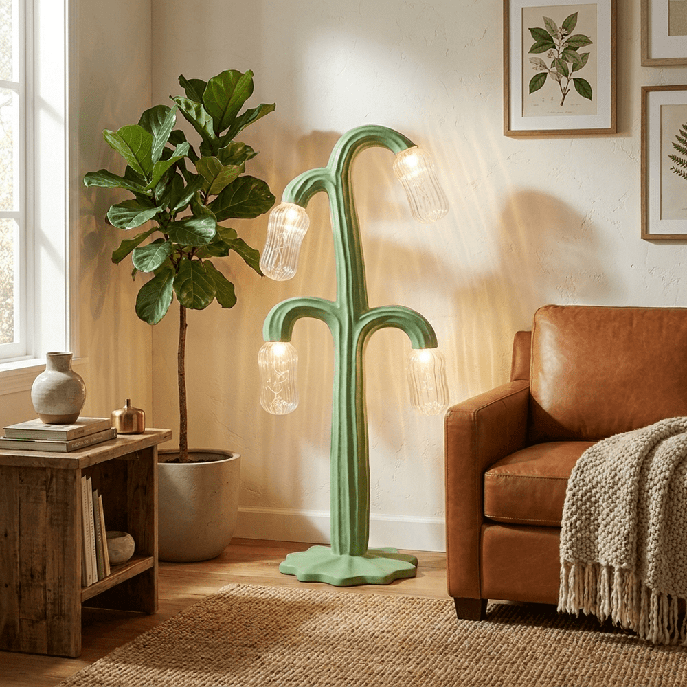 Verdant Bloom Floor Lamp - Vakkerlight