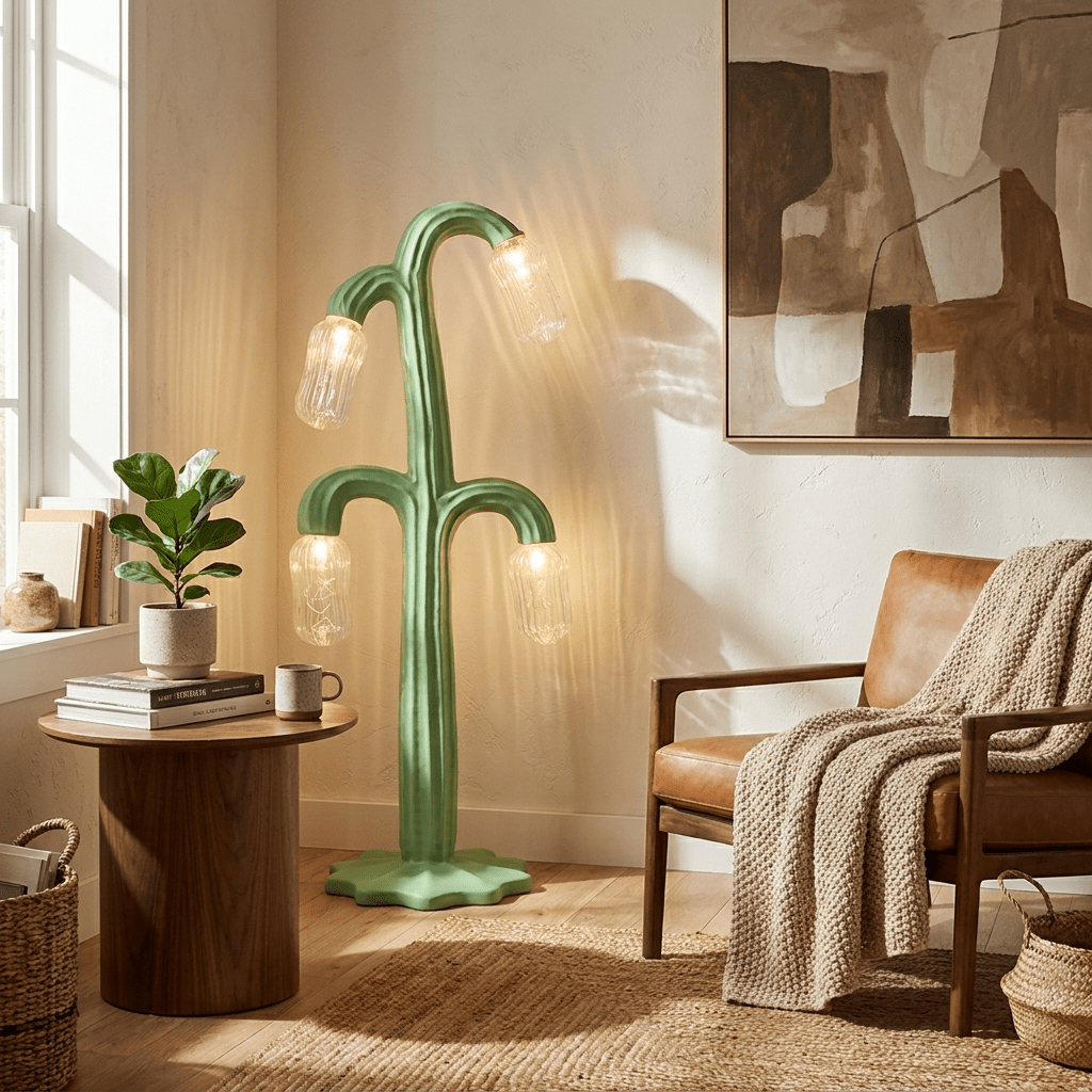 Verdant Bloom Floor Lamp - Vakkerlight