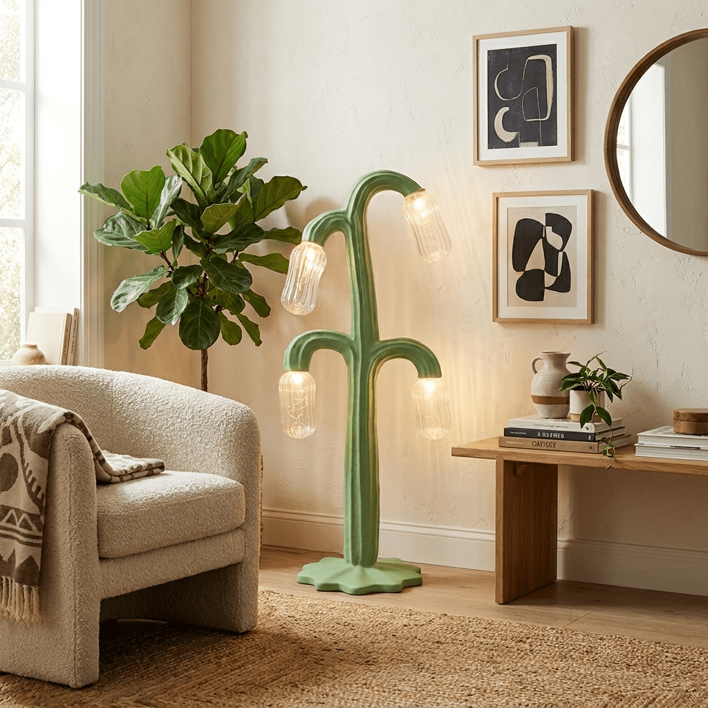 Verdant Bloom Floor Lamp - Vakkerlight
