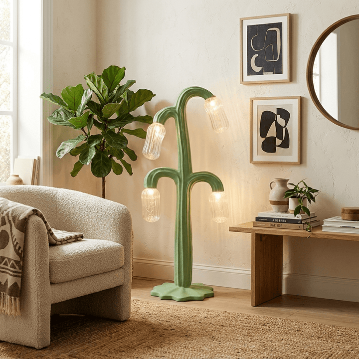 Verdant Bloom Floor Lamp - Vakkerlight