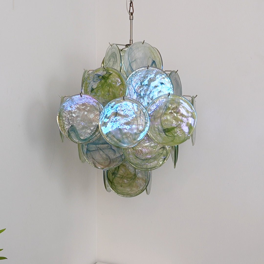 Verdant Bloom Murano Glass Chandelier - Vakkerlight