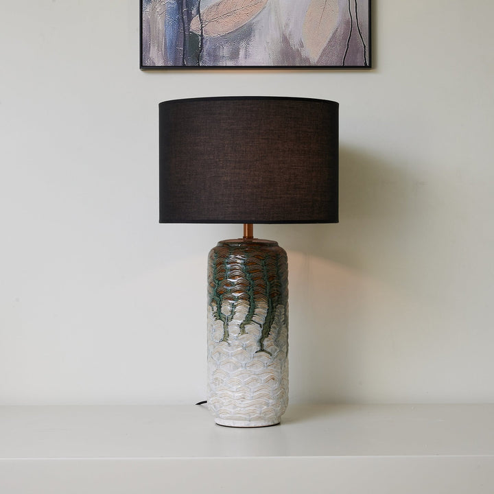 Verde Drip Ceramic Table Lamp - Vakkerlight