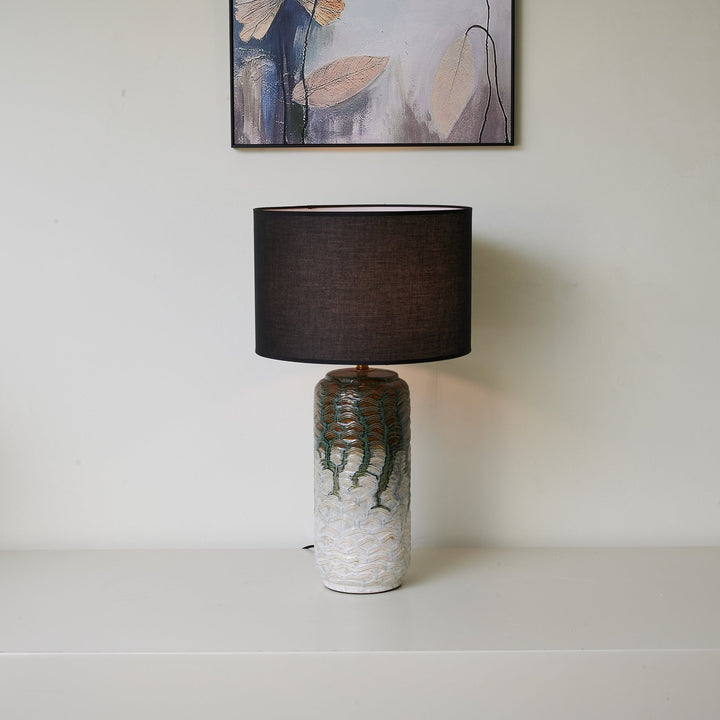 Verde Drip Ceramic Table Lamp - Vakkerlight