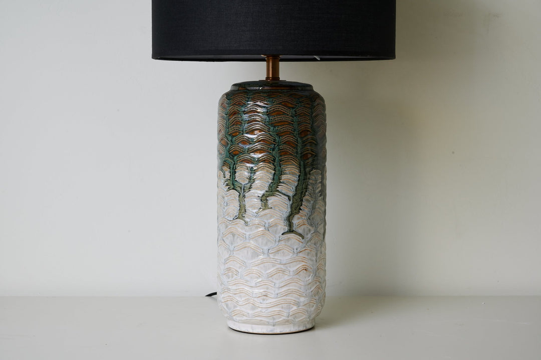 Verde Drip Ceramic Table Lamp - Vakkerlight