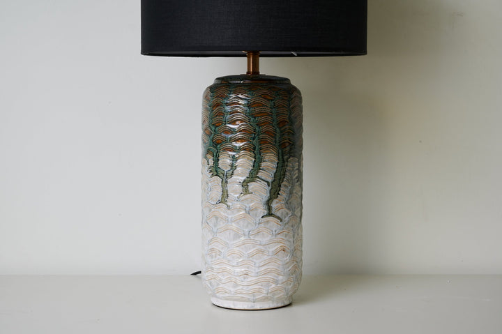 Verde Drip Ceramic Table Lamp - Vakkerlight