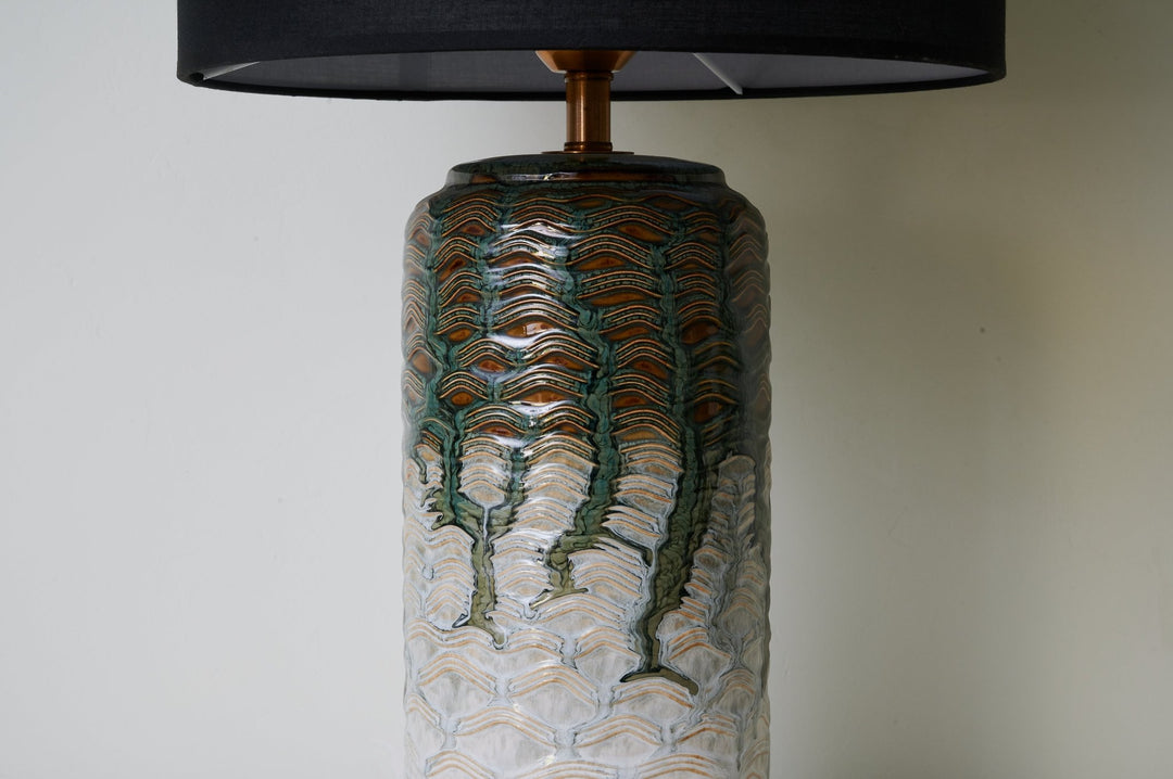 Verde Drip Ceramic Table Lamp - Vakkerlight