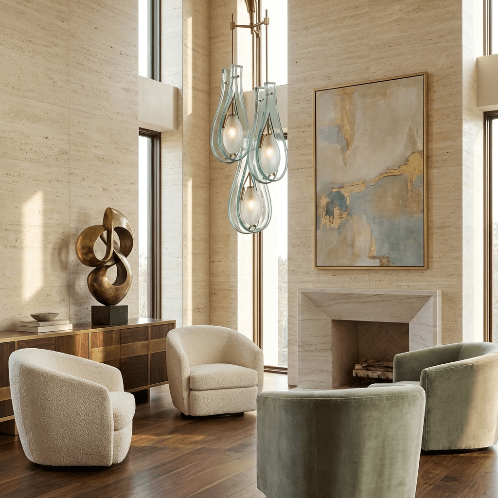 Verdelle Cascade Chandelier - Vakkerlight