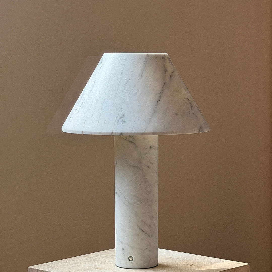 Verdelle Marble Rechargeable Table Lamp