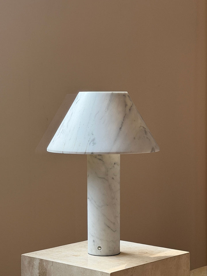 Verdelle Marble Rechargeable Table Lamp