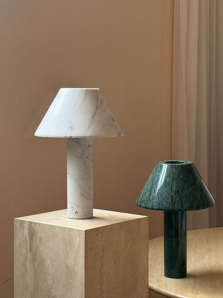 Verdelle Marble Rechargeable Table Lamp