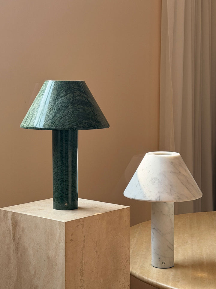 Verdelle Marble Rechargeable Table Lamp