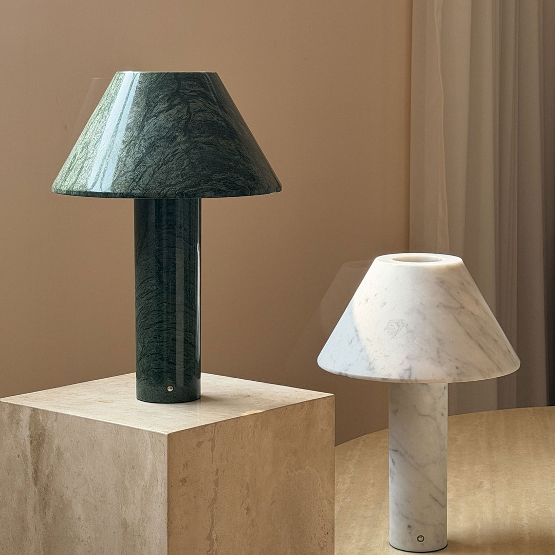Verdelle Marble Rechargeable Table Lamp
