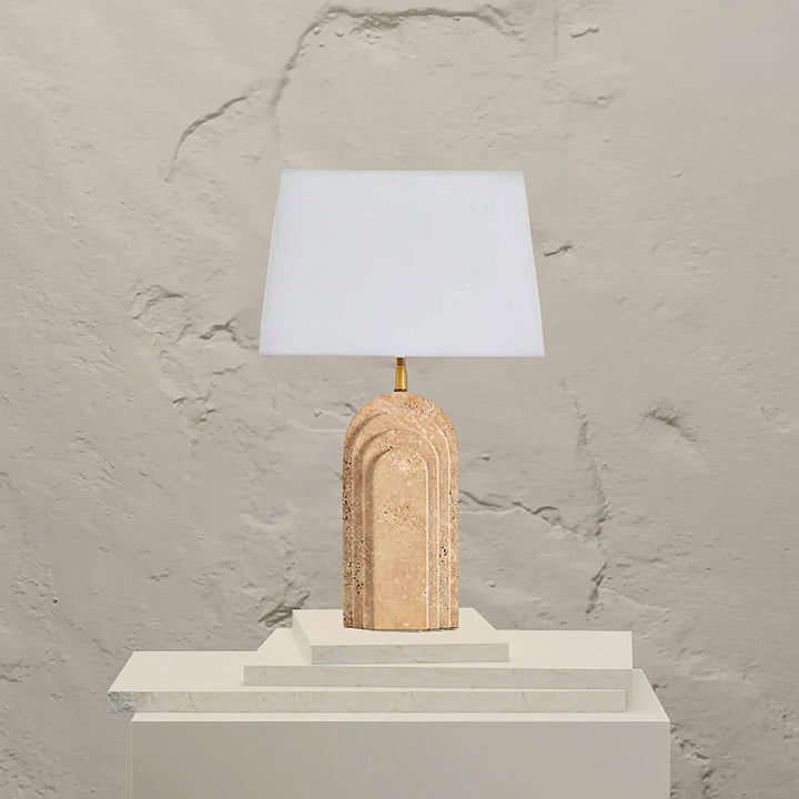 Verdura Travertine Table Lamp - Vakkerlight