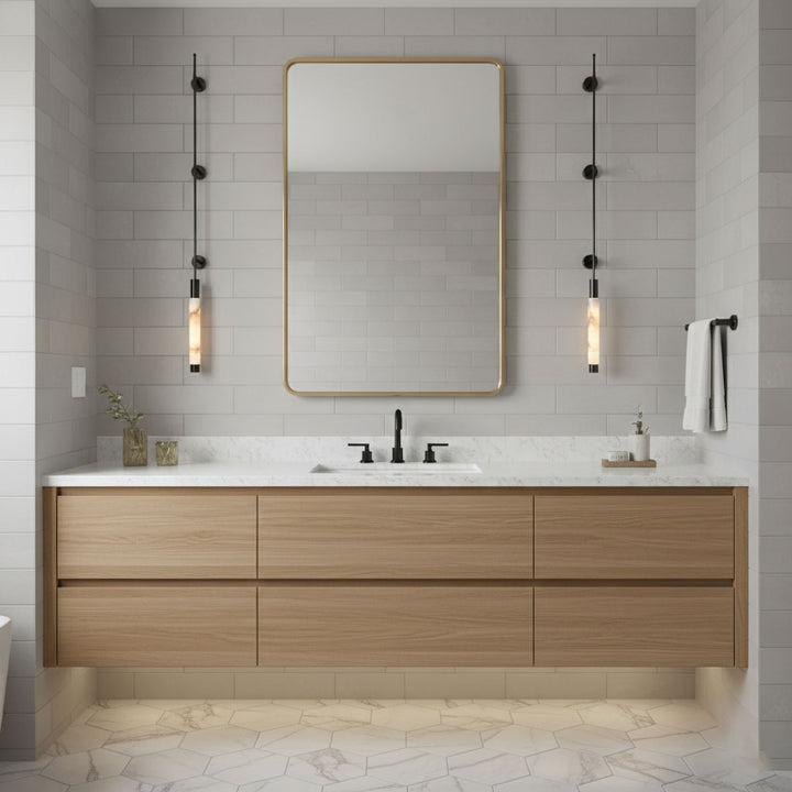 Verita Alabaster Wall Sconce - Vakkerlight