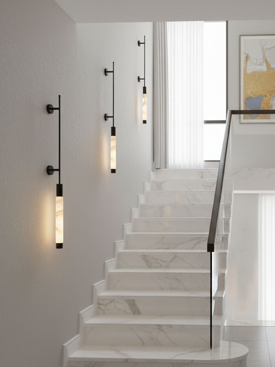 Verita Alabaster Wall Sconce - Vakkerlight