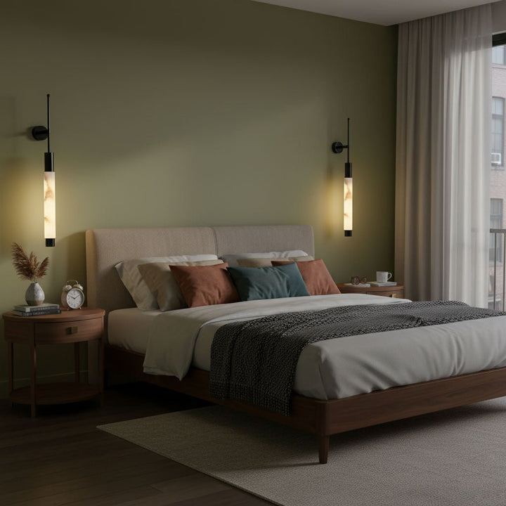 Verita Alabaster Wall Sconce - Vakkerlight