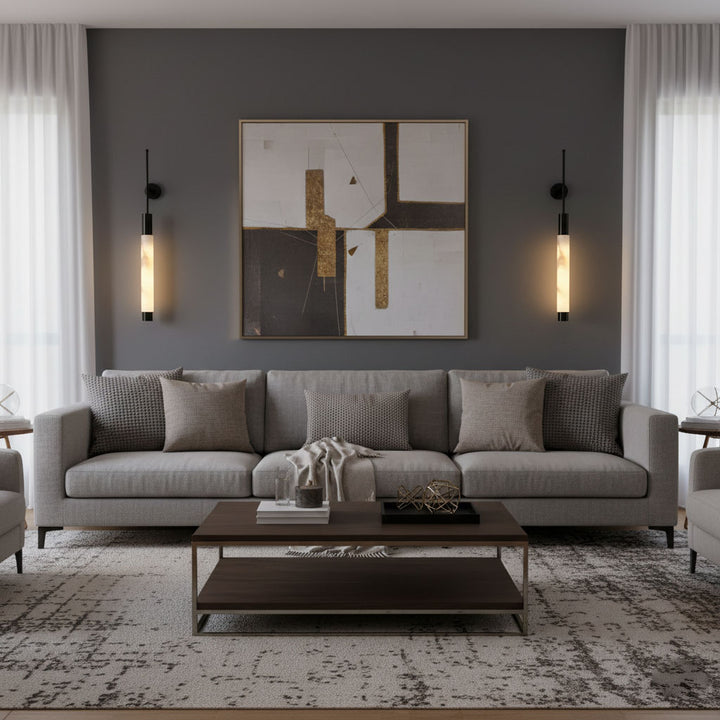 Verita Alabaster Wall Sconce - Vakkerlight