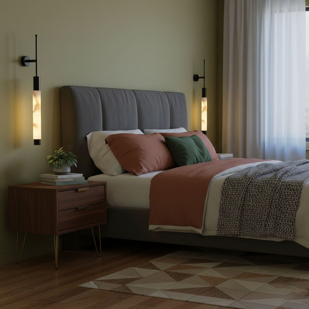 Verita Alabaster Wall Sconce - Vakkerlight