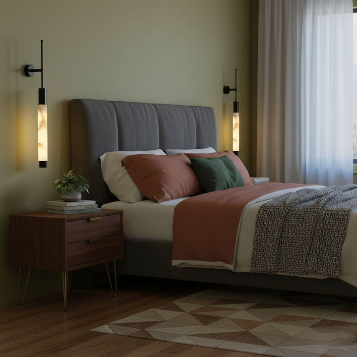 Verita Alabaster Wall Sconce - Vakkerlight