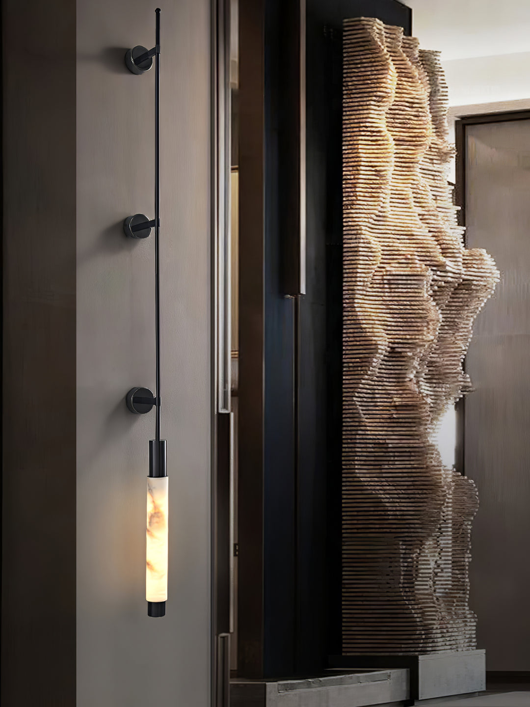 Verita Alabaster Wall Sconce - Vakkerlight
