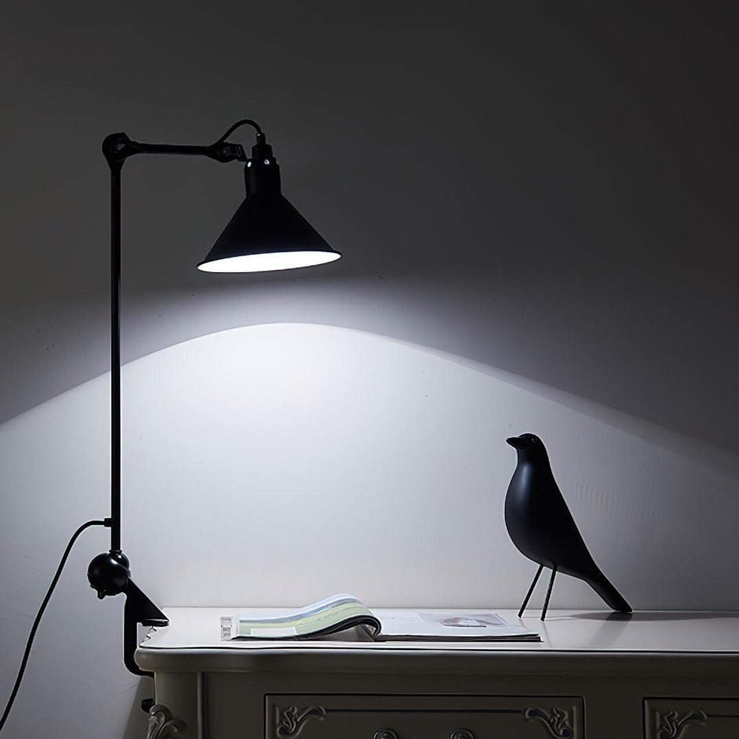 Versa Glide Clamp Table Lamp - Vakkerlight