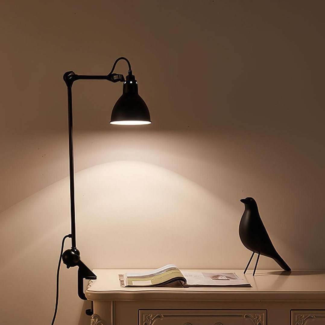 Versa Glide Clamp Table Lamp - Vakkerlight