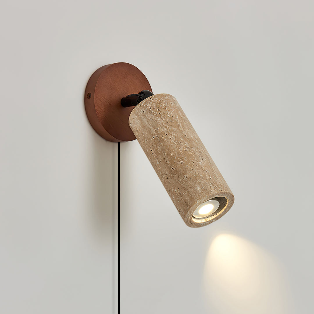 Versa Stone Adjustable Plug - in Wall Light - Vakkerlight