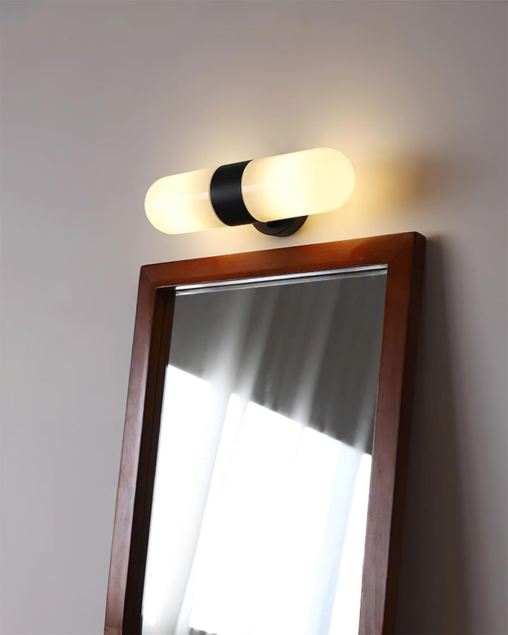 Vertical Capsule Glass Wall Sconce - Vakkerlight