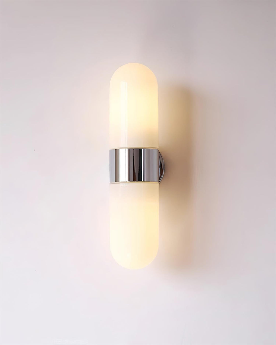 Vertical Capsule Glass Wall Sconce - Vakkerlight