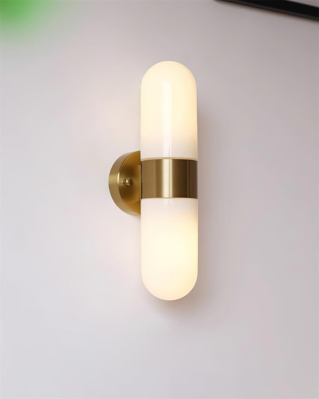 Vertical Capsule Glass Wall Sconce - Vakkerlight