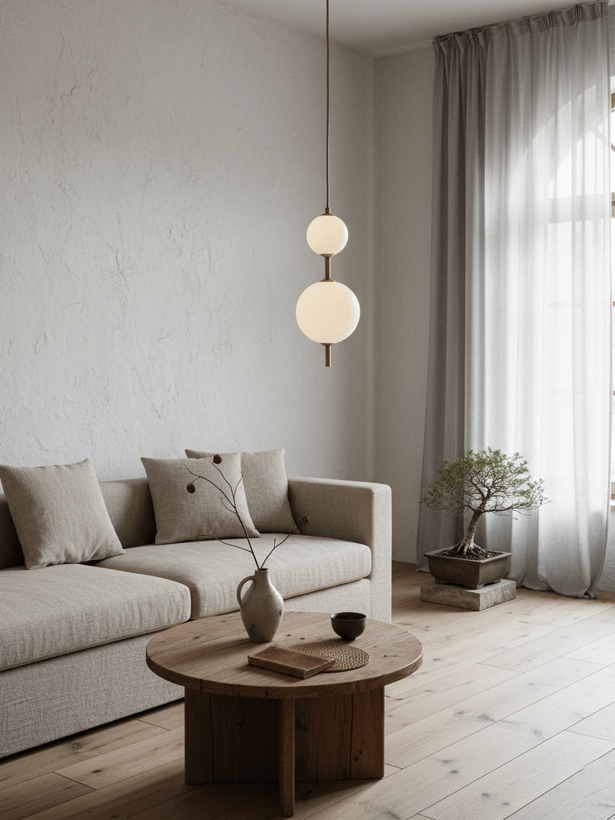 Vertical Globe Pendant Lamp - Vakkerlight