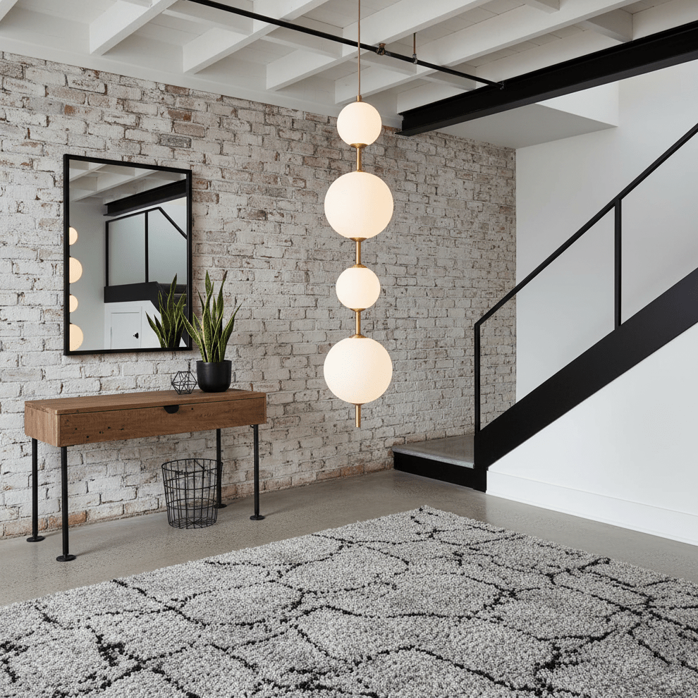 Vertical Globe Pendant Lamp - Vakkerlight