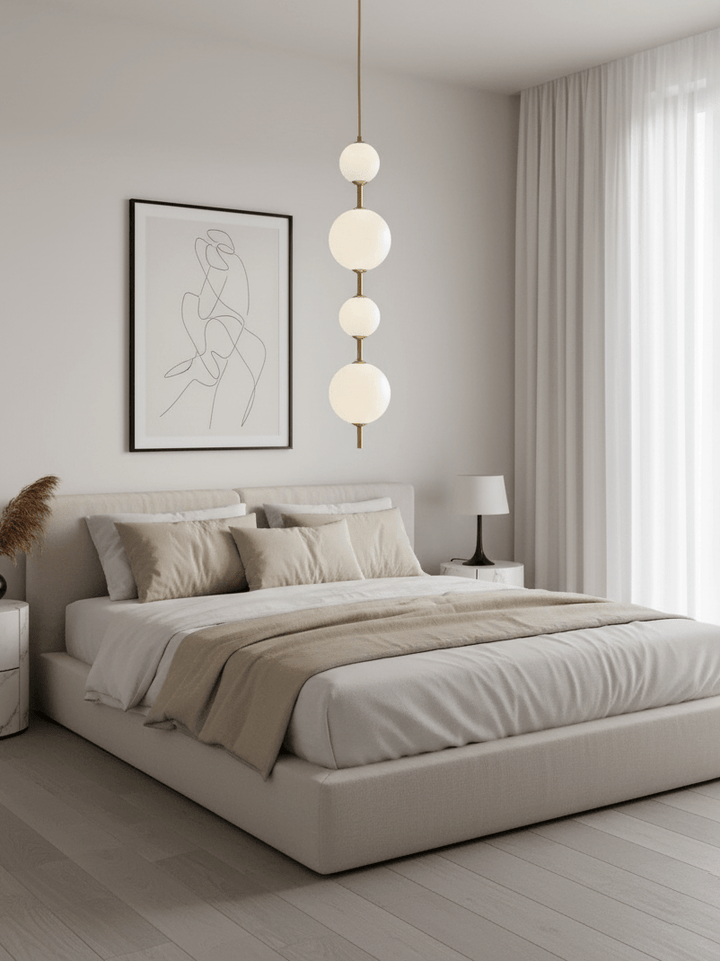 Vertical Globe Pendant Lamp - Vakkerlight