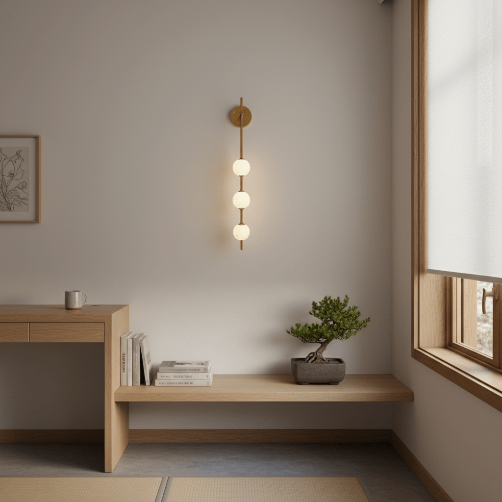 Vertical Globe Wall Lamp - Vakkerlight